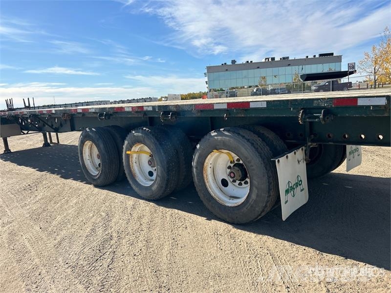 Manac 53 ft Tri/A Flatbed Trailer مقطوروات مسطحة/مفصلية الجوانب