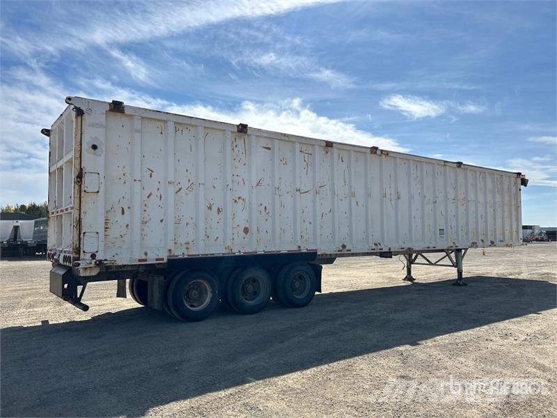Manac 53 ft Tri/A Moving Floor Open-Top Chip Trailer Priekabos skiedroms vežti