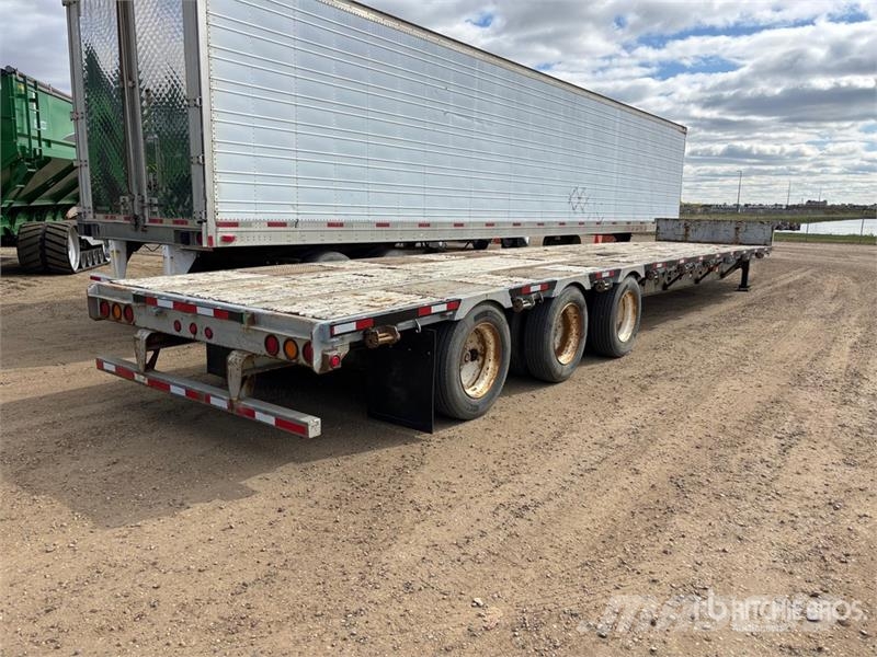 Manac 53 ft Tri/A Step Deck Trailer Mélybölcsős