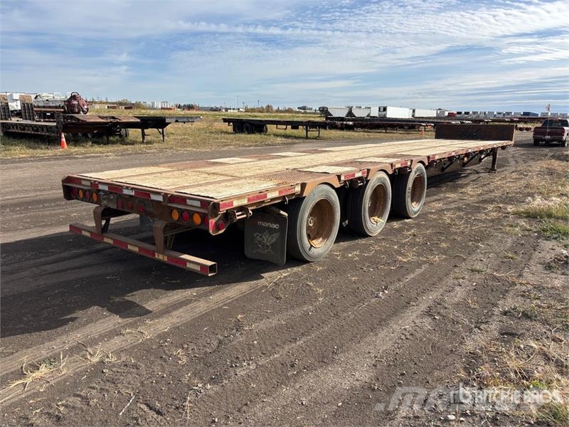 Manac 53 ft Tri/A Step Deck Trailer Низкорамные прицепы