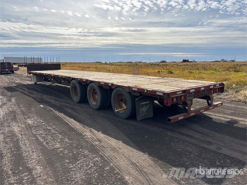 Manac 53 ft Tri/A Step Deck Trailer Низкорамные прицепы