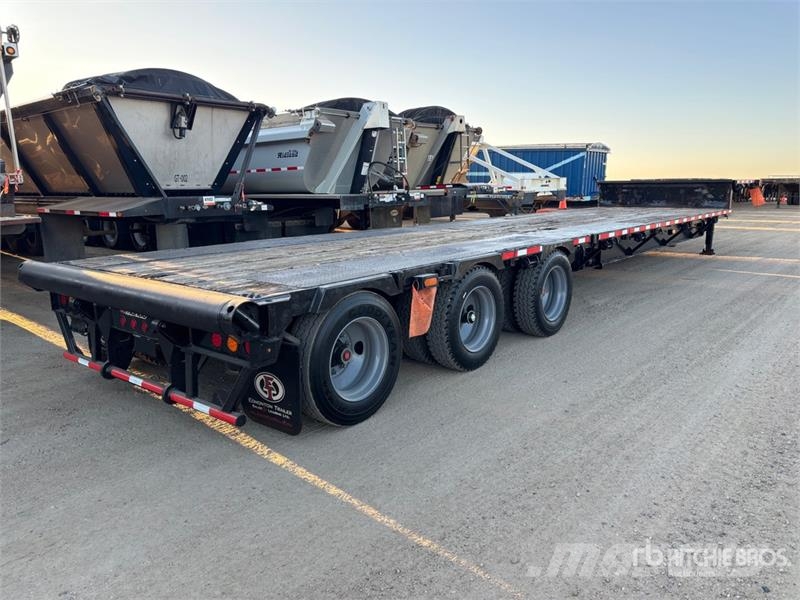 Manac 53 ft Tri/A Step Deck Trailer Dieplader