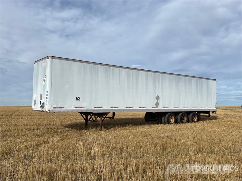 Manac 53 ft Tri/A Van Trailer Прицепы-фургоны