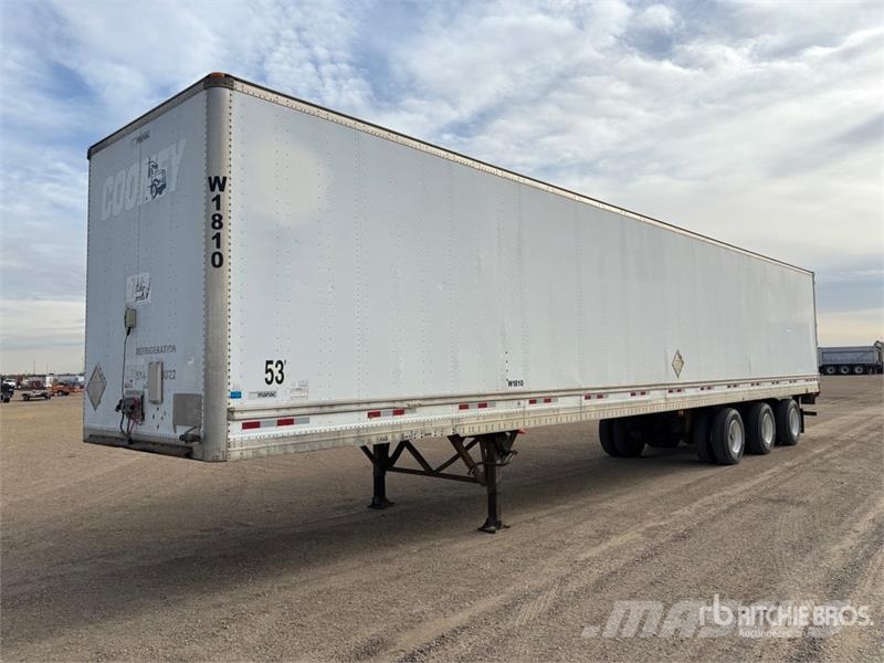 Manac 53 ft x 102 in Tri/A Van Trailer Box body trailers