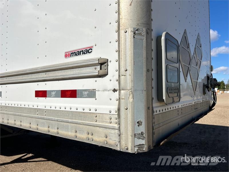 Manac 53 ft x 102 in T/A Van Trailer Причепи-фургони