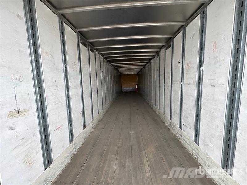 Manac 53 ft x 102 in T/A Van Trailer Gesloten opbouw trailers