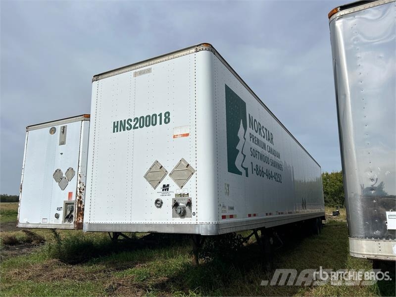 Manac 53 ft x 102 in T/A Van Trailer (Inoperable) Prikolice sa sandukom