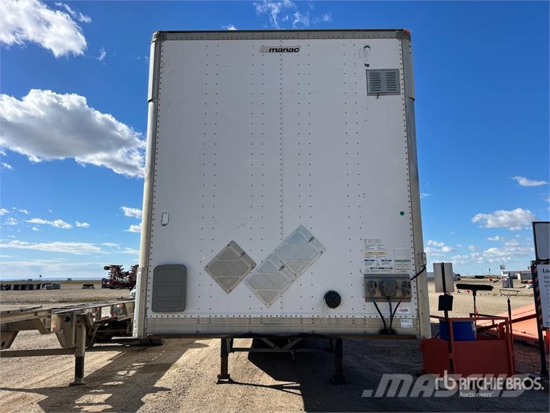 Manac 53 ft x 102 in T/A Van Trailer Причепи-фургони