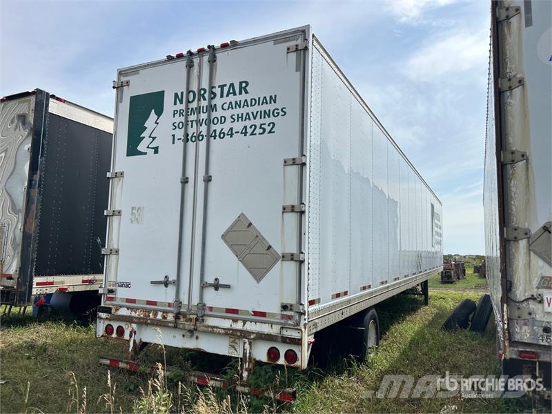 Manac 53 ft x 102 in T/A Van Trailer (Inoperable) Prikolice sa sandukom
