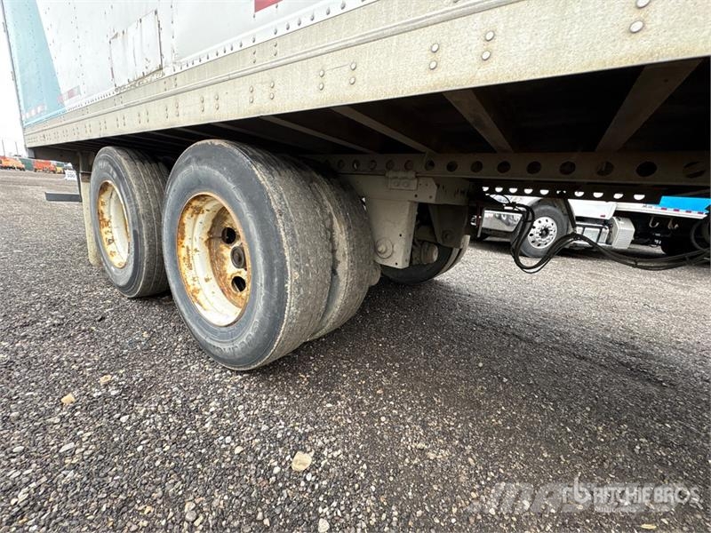 Manac 53 ft x 102 in T/A Van Trailer Gesloten opbouw trailers