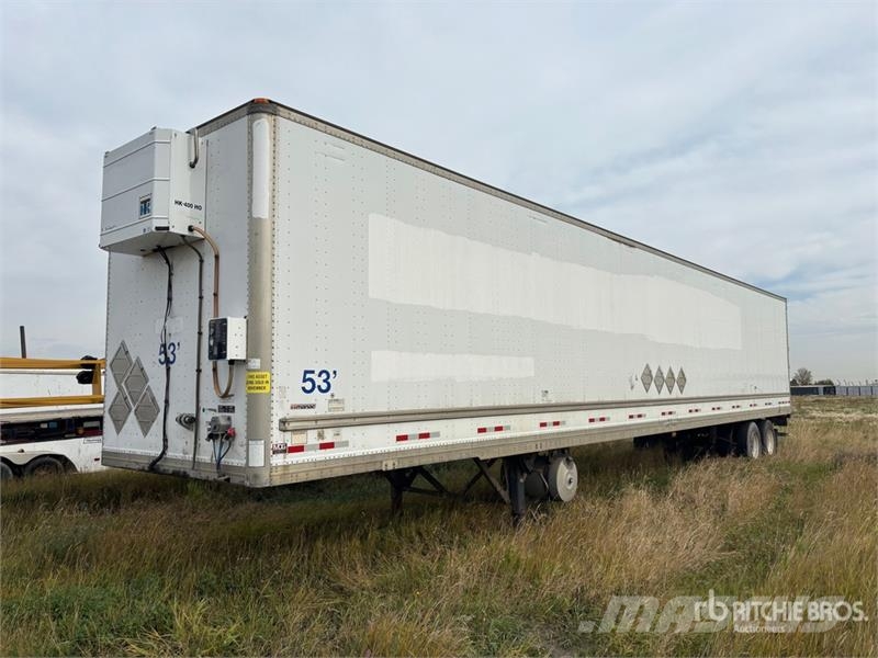 Manac 53 ft x 102 in T/A Heated Van Trailer Furgoonhaagised