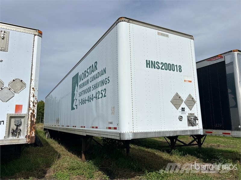 Manac 53 ft x 102 in T/A Van Trailer (Inoperable) Prikolice sa sandukom