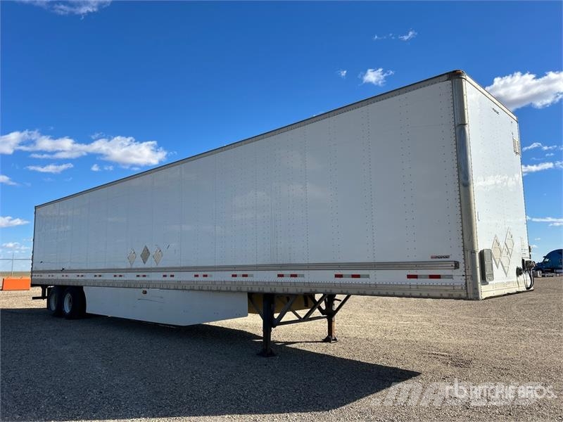 Manac 53 ft x 102 in T/A Van Trailer Причепи-фургони