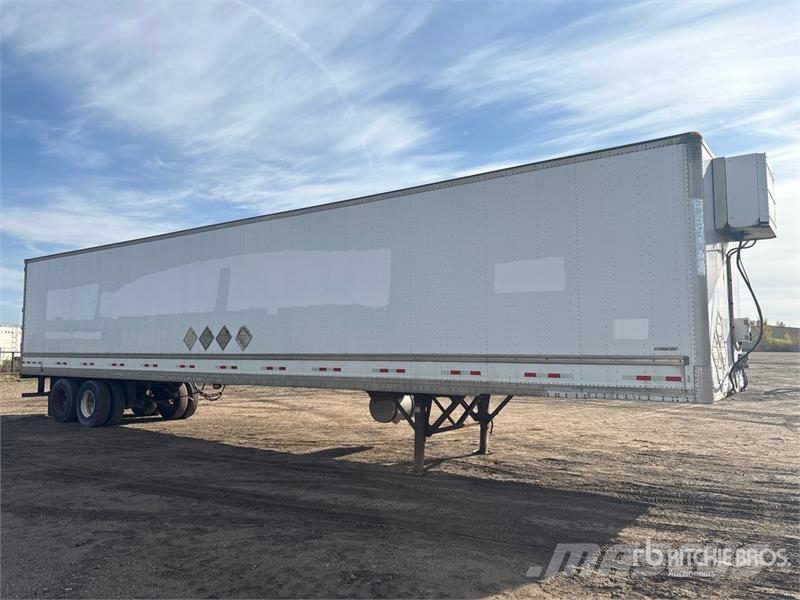 Manac 53 ft x 102 in T/A Heated Van Trailer Ремаркета фургони