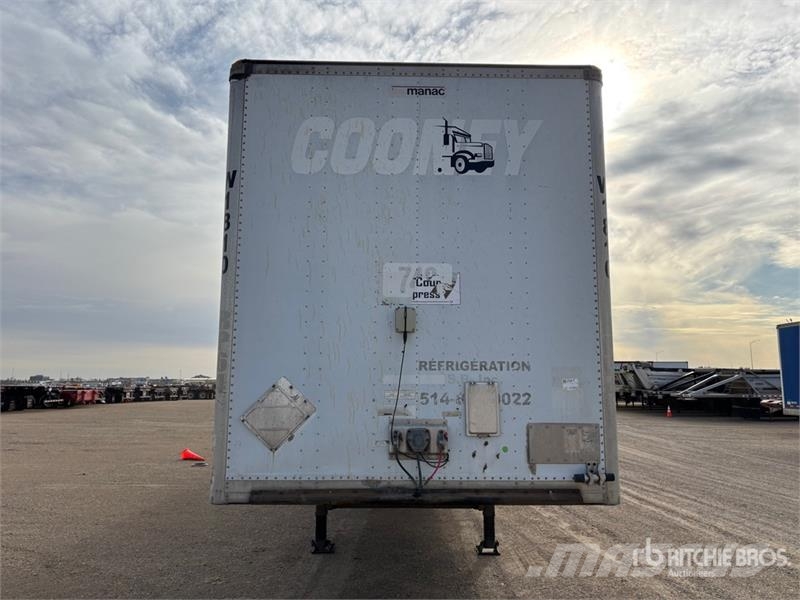 Manac 53 ft x 102 in Tri/A Van Trailer Box body trailers