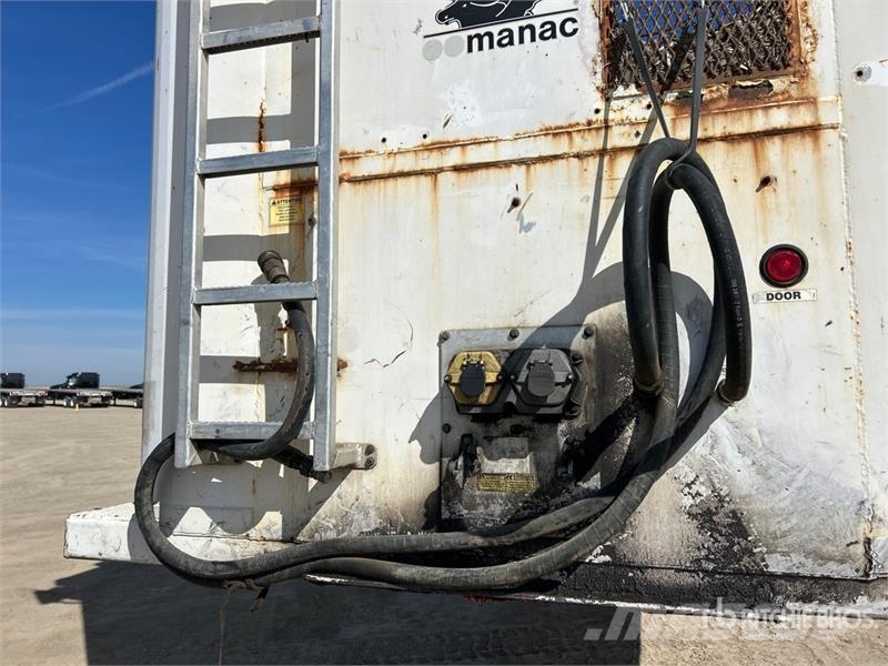 Manac 53 ft x 96 in Tri/A Chip Trailer Skaidu pārvadāšanas treileri