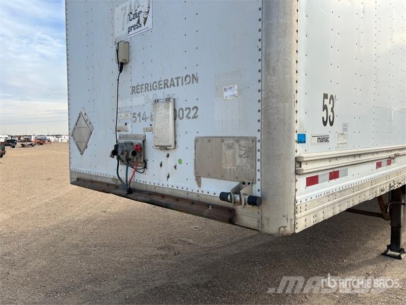 Manac FV943 53 ft x 102 in Tri/A Van Trailer Прицепы-фургоны