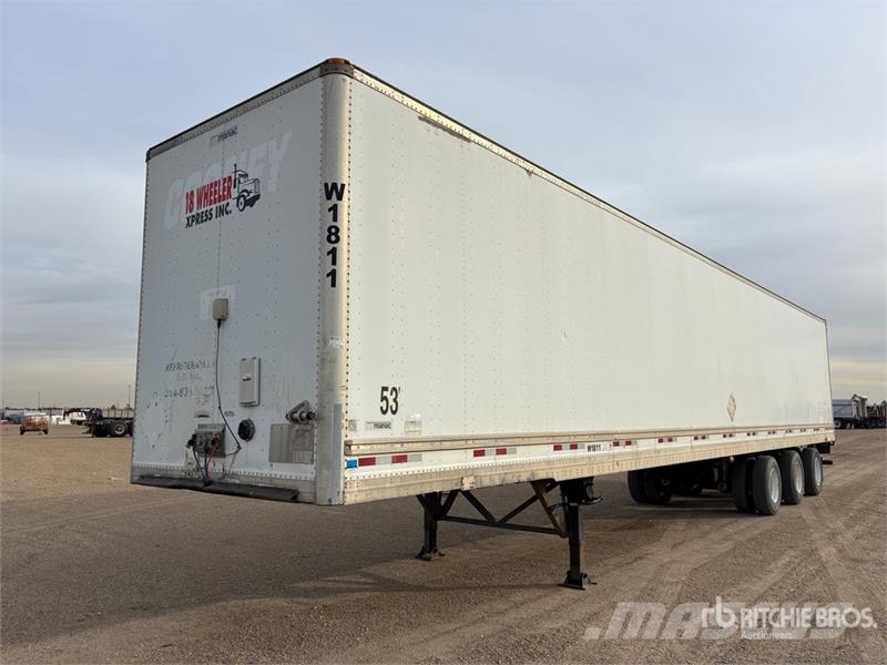 Manac FV943 53 ft x 102 in Tri/A Van Trailer Прицепы-фургоны