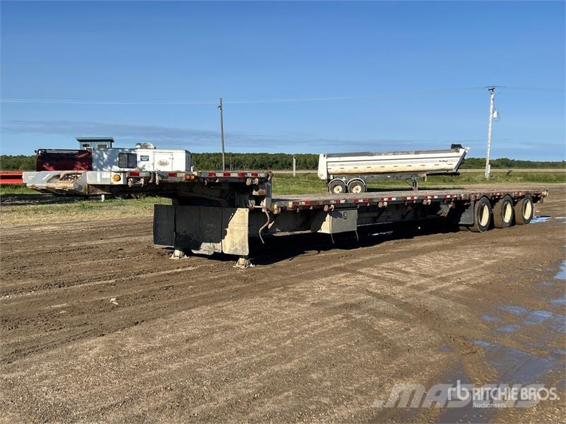 Manac Tri/A 52 ft - 71 ft Extendable Step Deck Trailer Nizki nakladalci