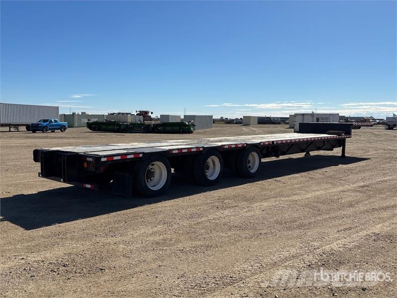 Manac Tri/A 53 ft - 71 ft Extendable Step Deck Trailer Низкорамные прицепы