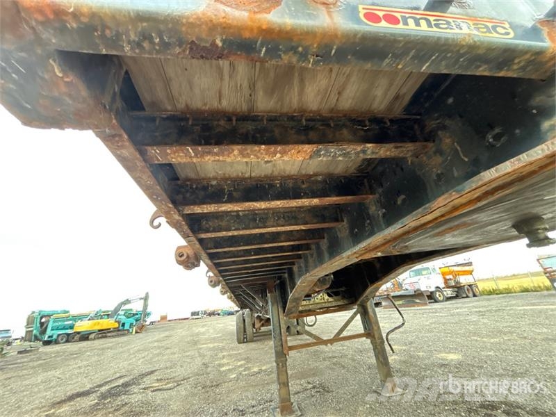 Manac Tri/A 53 ft - 90 ft Extendable Flatbed Trailer Prikolice platforme/otvoreni sanduk