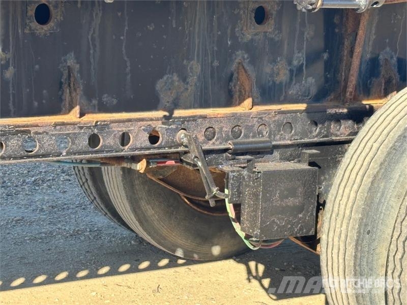 Manac Tri/A 53 ft - 90 ft Extendable Flatbed Trailer Vlakke laadvloer