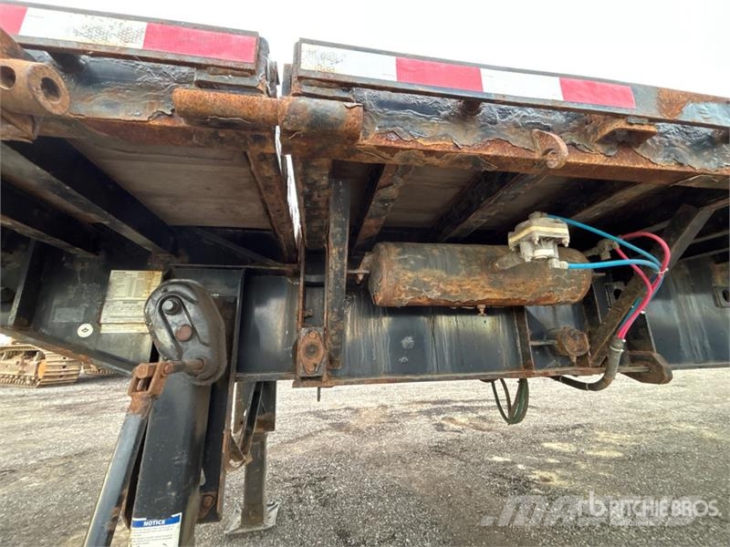 Manac Tri/A 53 ft - 90 ft Extendable Flatbed Trailer Prikolice platforme/otvoreni sanduk