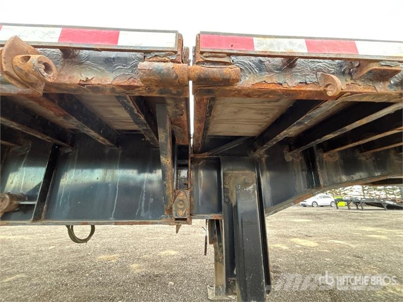 Manac Tri/A 53 ft - 90 ft Extendable Flatbed Trailer Prikolice platforme/otvoreni sanduk