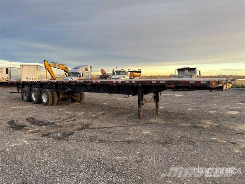 Manac Tri/A 53 ft - 90 ft Extendable Flatbed Trailer Prikolice platforme/otvoreni sanduk