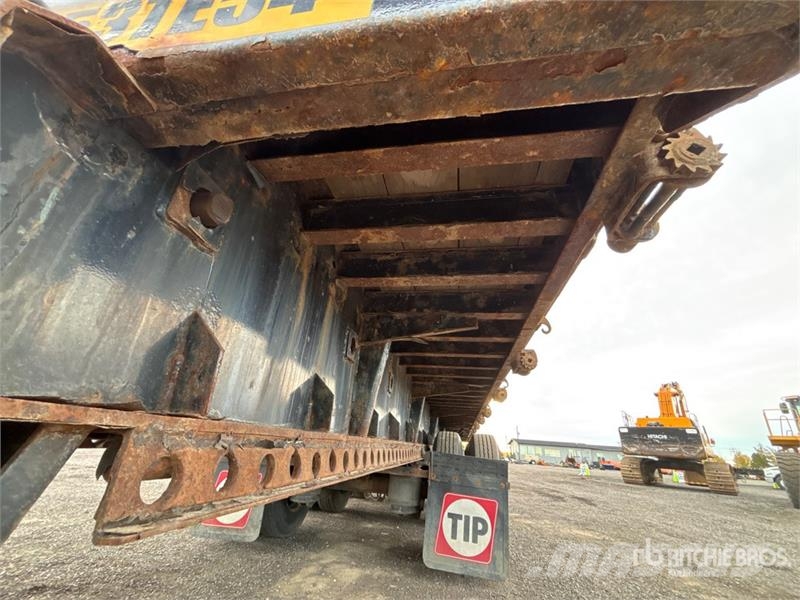 Manac Tri/A 53 ft - 90 ft Extendable Flatbed Trailer Prikolice platforme/otvoreni sanduk