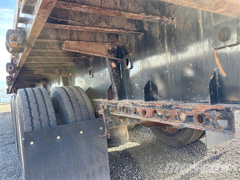 Manac Tri/A 53 ft - 90 ft Extendable Flatbed Trailer Бордови