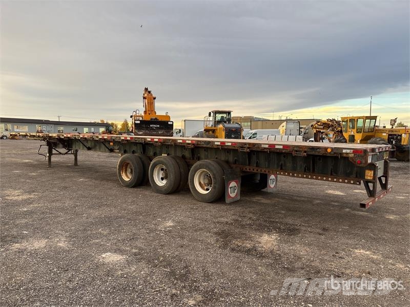 Manac Tri/A 53 ft - 90 ft Extendable Flatbed Trailer Prikolice platforme/otvoreni sanduk