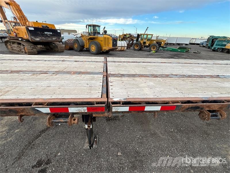 Manac Tri/A 53 ft - 90 ft Extendable Flatbed Trailer Prikolice platforme/otvoreni sanduk