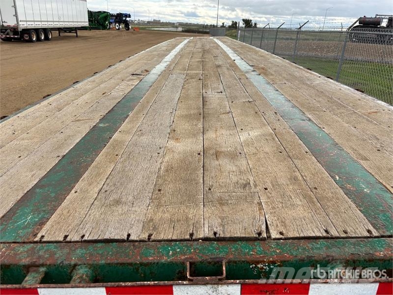 Manac Tri/A 53 ft Extendable Flatbed Trailer Platós / Ponyvás pótkocsik