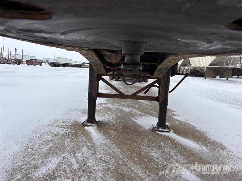 Manac Tri/A 53 ft Extendable Flatbed Trailer Vlakke laadvloer