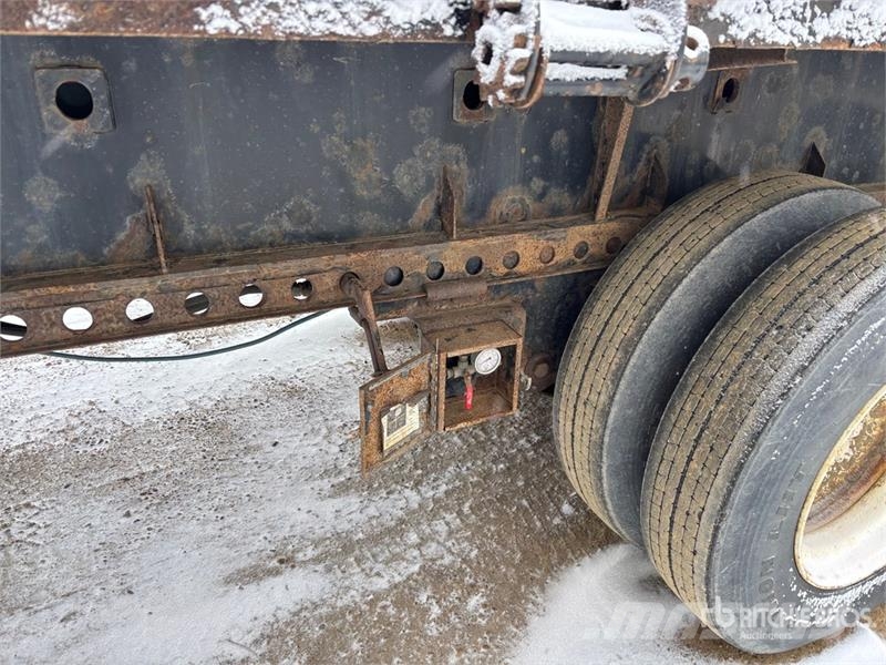 Manac Tri/A 53 ft Extendable Flatbed Trailer Vlakke laadvloer