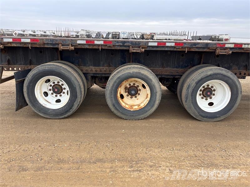 Manac Tri/A 53 ft Extendable Flatbed Trailer 自卸半挂车