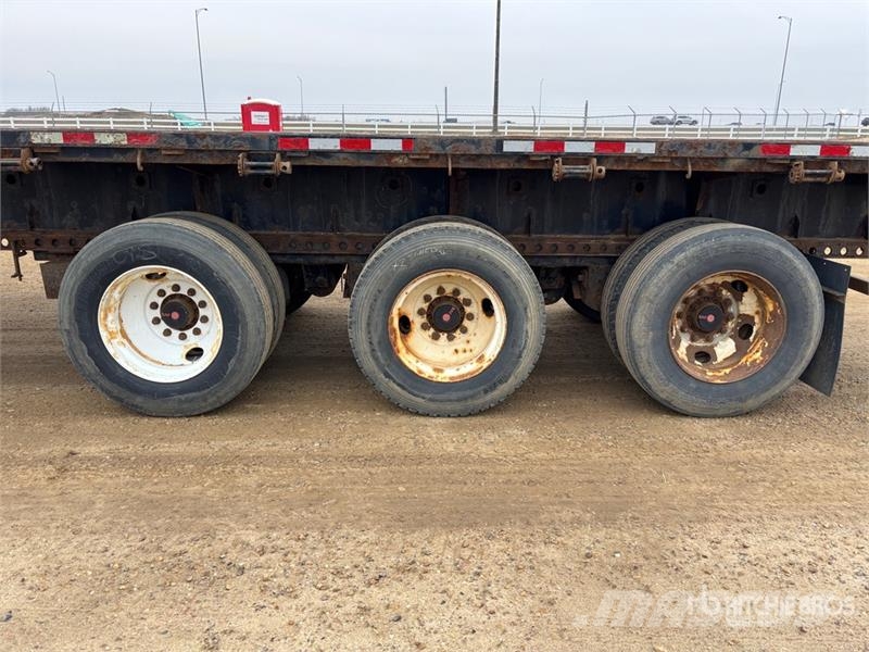 Manac Tri/A 53 ft Extendable Flatbed Trailer 自卸半挂车