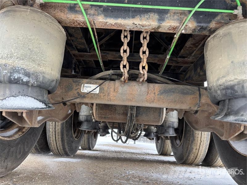 Manac Tri/A 53 ft Extendable Flatbed Trailer Vlakke laadvloer