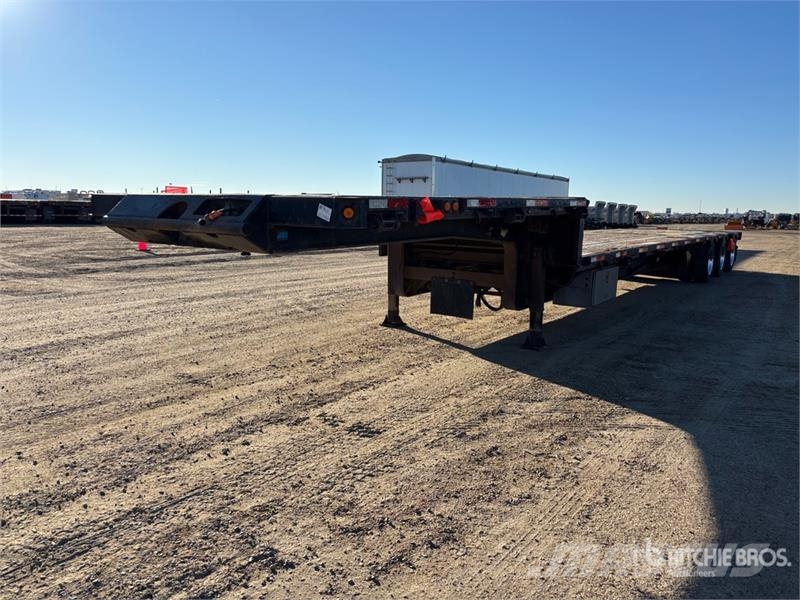 Manac Tri/A 53 ft Extendable Step Deck Trailer Przyczepy niskopodłogowe