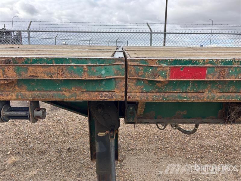 Manac Tri/A 53 ft Extendable Flatbed Trailer Platós / Ponyvás pótkocsik