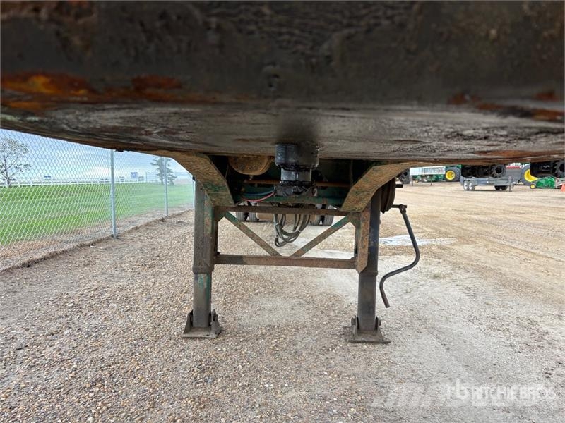 Manac Tri/A 53 ft Extendable Flatbed Trailer Platós / Ponyvás pótkocsik
