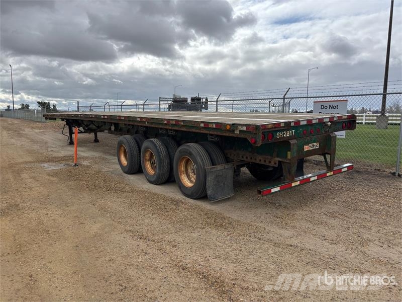 Manac Tri/A 53 ft Extendable Flatbed Trailer Platós / Ponyvás pótkocsik