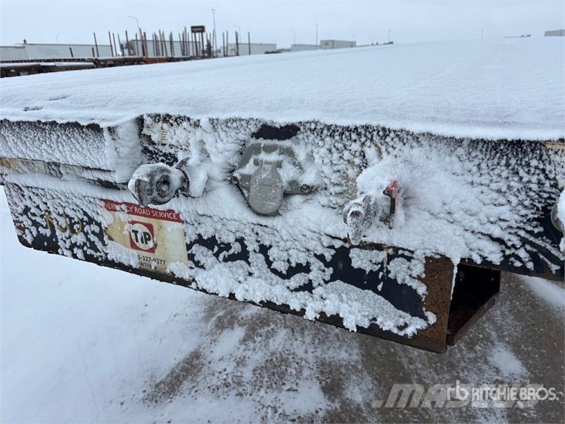 Manac Tri/A 53 ft Extendable Flatbed Trailer Vlakke laadvloer