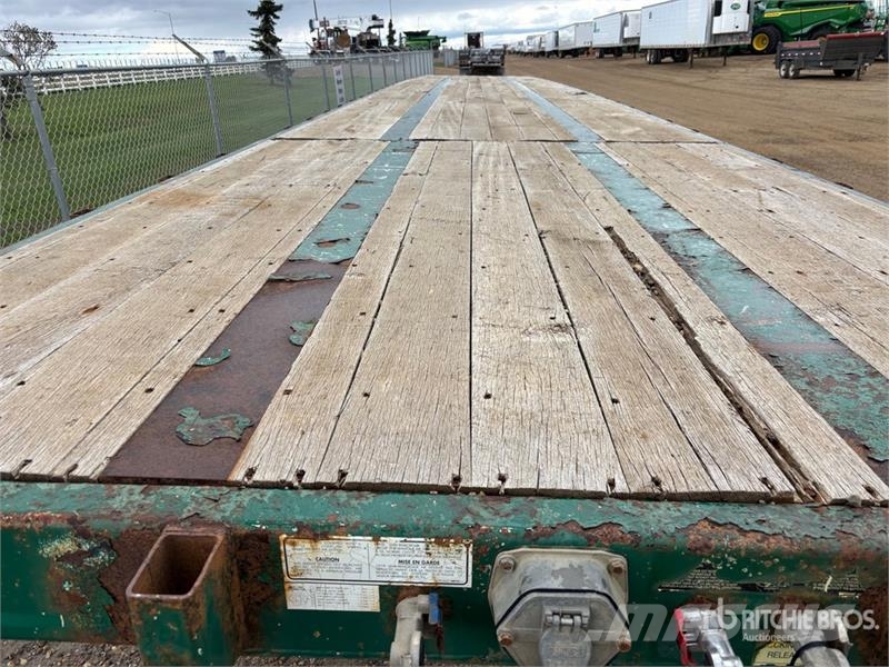 Manac Tri/A 53 ft Extendable Flatbed Trailer Platós / Ponyvás pótkocsik