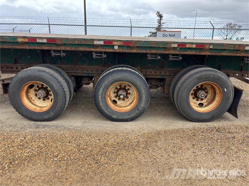Manac Tri/A 53 ft Extendable Flatbed Trailer Platós / Ponyvás pótkocsik