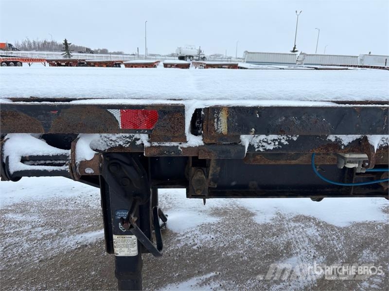 Manac Tri/A 53 ft Extendable Flatbed Trailer Vlakke laadvloer