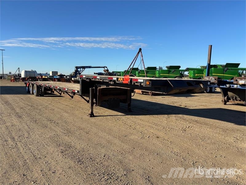 Manac Tri/A 53 ft Extendable Step Deck Trailer Przyczepy niskopodłogowe