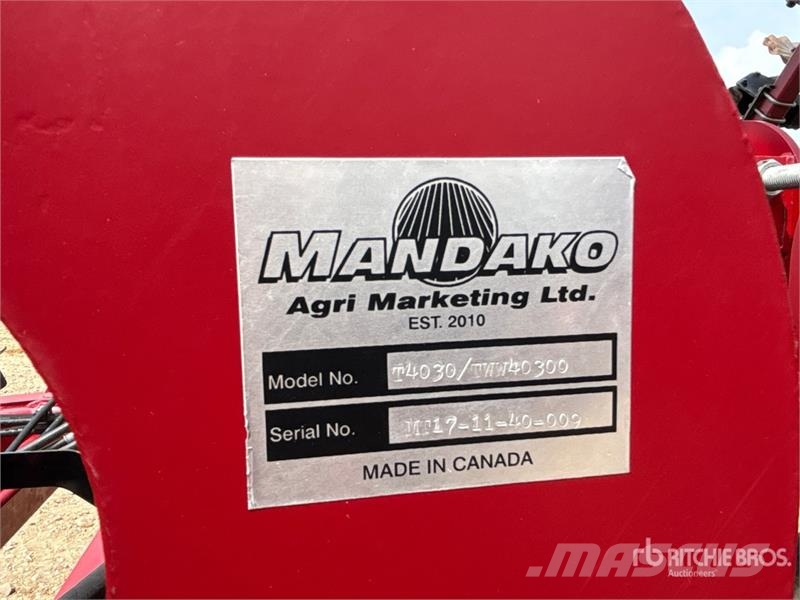 Mandako 4030 Twister 40 ft Tandem Vertical Disc Schijveneggen