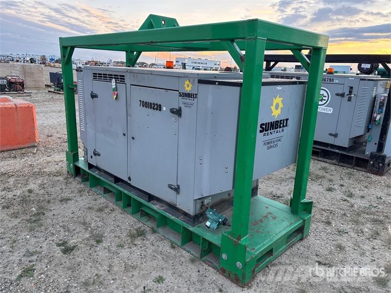 Marathon 283PSL1707 30 kW Skid-Mounted Generator Set Dieselgeneratorer